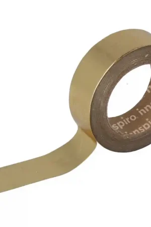 Cinta Washi Tape Foil dorado. Últimas Unidades