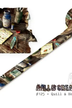 Mejor Precio Washi Tape All and Create 25 mm. 10 m. Quill & Heart