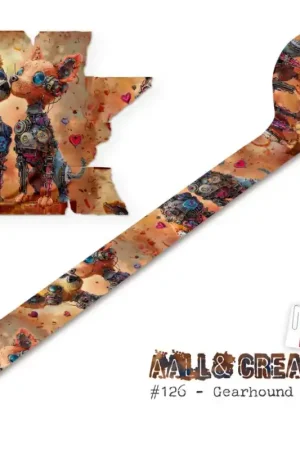 Washi Tape All and Create 25 mm. 10 m. Gearhound Precio Bajo