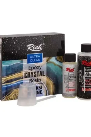 Descuento Resina de epoxi Crystal - Kit de 180 gr. (120 gr. + 60 gr.)