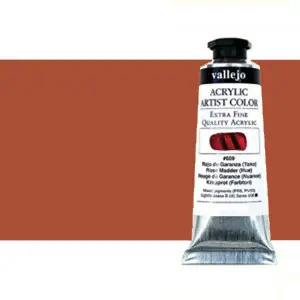 Acrílico Vallejo Artist n. 305 color naranja de Marte (60 ml) Lujoso
