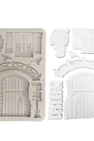 Oferta De Temporada Stamperia Moldes de Silicona A5 Herbarium Silvae Bridge