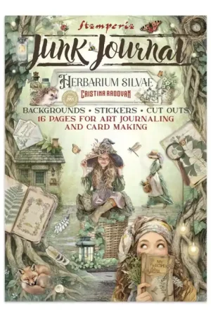 Precio Bajo Stamperia Junk journal - Herbarium Silvae