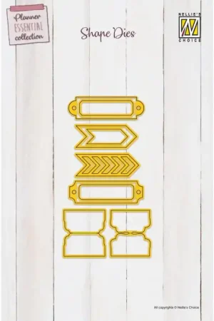 Envío Internacional Troqueles Nellies Planner Essential Tabs & Labels