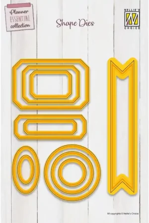 Disponible Ahora Troqueles Nellies Planner Essential Cutting & Embossing Labels