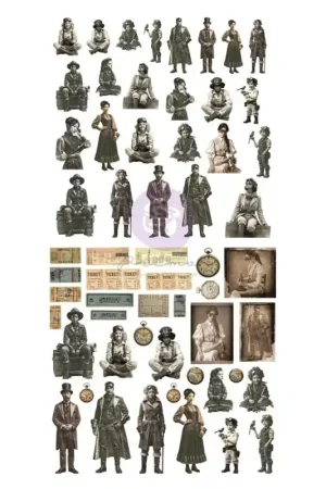 Kit de Ephemeras Time Travellers Finnabair Garantía De Devolución De Dinero