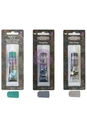 Set de Ceras Finnabair Art Alchemy wax - Steam and Frost Gran Oferta