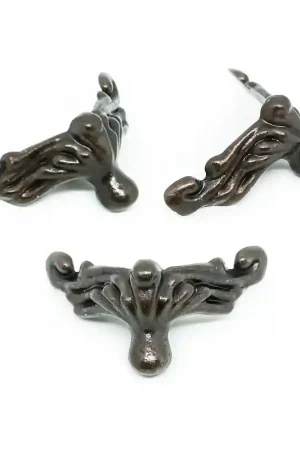 Precio Rebajado Patas metálicas 1,7 x 1,1 cm. Kit de 4