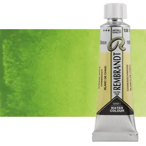 Acuarela Rembrandt Color Verde Amarillo Permanente 633 (20 ml) S.2 Nueva Colección
