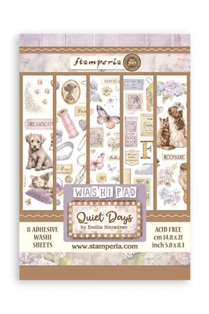 Stamperia - Washi Tape Pad Quiet Days Oferta
