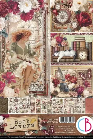 Ciao Bella Creative Pad DIN A-4 - Book Lovers Últimas Unidades
