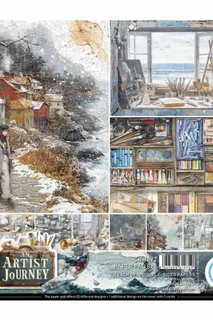 Mejor Calidad Ciao Bella Kit de Papeles 20 x 20 - An Artist Journey