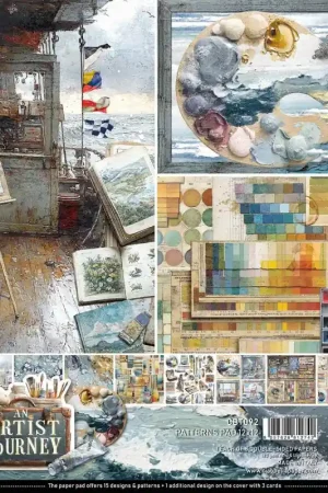 Moderno Ciao Bella Kit de Papeles Básicos (Patterns) 30 x 30 - An Artist Journey