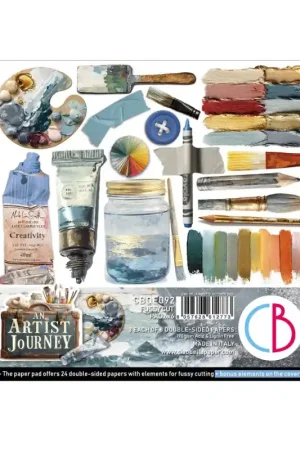 Oferta Especial Ciao Bella 15 x 15 cm. An Artist Journey Fussy Cut