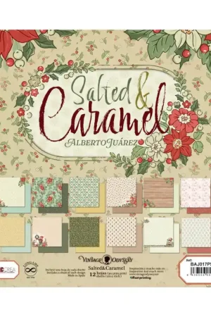Kit de papeles 30 x 30 Salted & caramel by Alberto Juárez De Moda