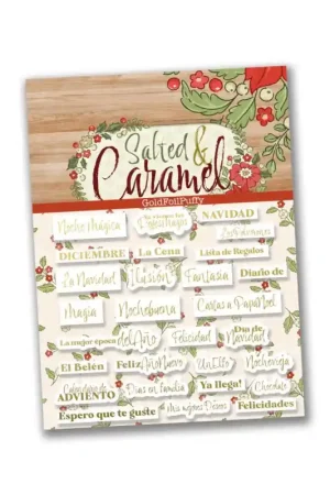 Favorito De Clientes Adhesivos Puffy gold - Salted & caramel de Alberto Juárez