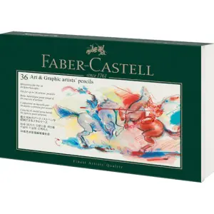 Precio Bajo Estuche de metal vacío para 36 lápices Faber Castell