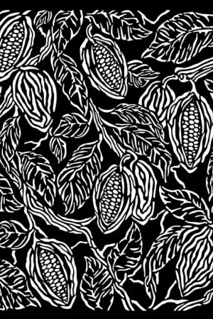 Rebajas Stencil Stamperia Mix Media Art 25 x 20 cm. - Coffe and Chocolate Coffe Texture