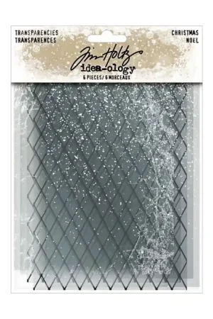 Liquidación Idea-Ology Tim Holtz Transparencies - Christmas 2025
