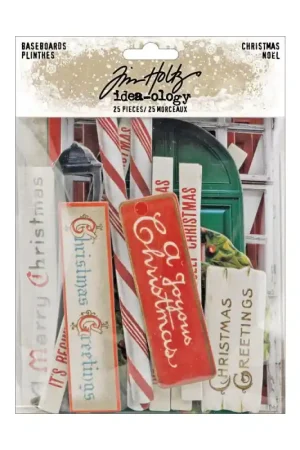 Tim Holtz Idea-Ology Christmas Baseboards Últimas Unidades