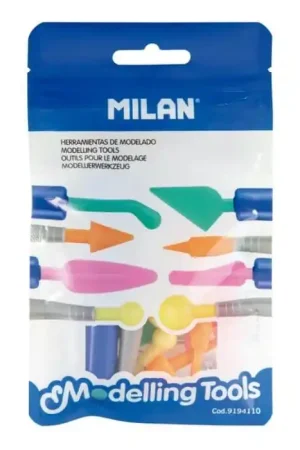 HERRAMIENTAS MODELADO PASTA SECADO AL AIRE MILÁN Auténtico