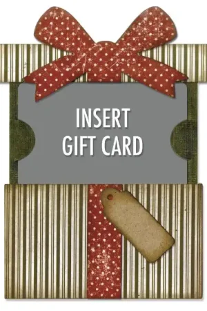 Sizzix Thinlits Dies by Tim Holtz - Gift Card Package Promoción Exclusiva