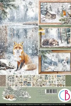 Popular Ciao Bella Creative Pad DIN A-4 - Forest Tales