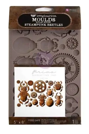 Entrega Rápida Finnabair Decor Moulds - Steampunk Beetles