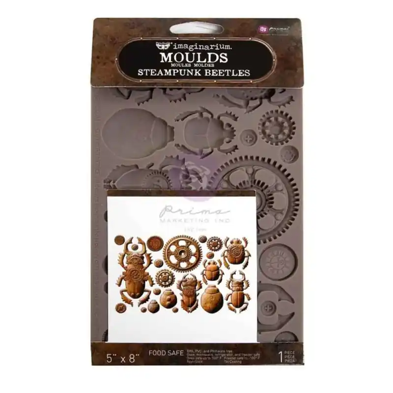 Entrega Rápida Finnabair Decor Moulds - Steampunk Beetles