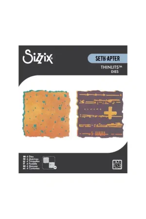 Garantía De Devolución De Dinero Sizzix Thinlits Dies by Seth Apter - Paper Cutz 1