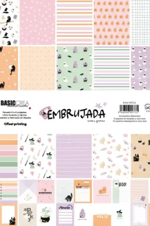 Auténtico Kit de papeles A5 Embrujada by Sami Garra