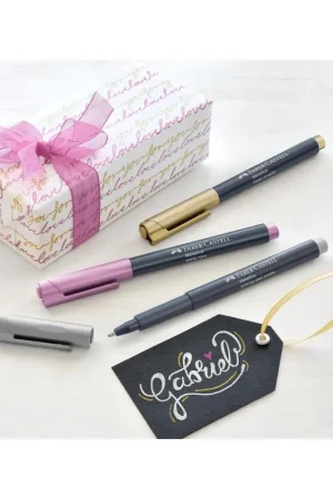 Bestseller ROTULADOR PITT METALICO 1,5MM ORO