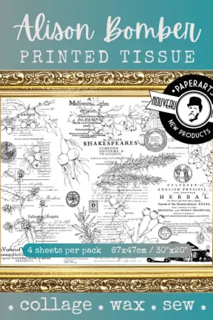 Printed Tissue - Alison Bomber Stock Limitado