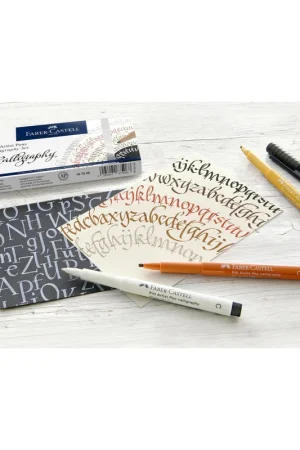 Última Versión ROTULADOR PITT CALIGRAFIA BLANCO 101