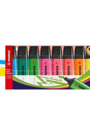 STABILO BOSS ORIGINAL - ESTUCHE 8 UDS. Precio Bajo