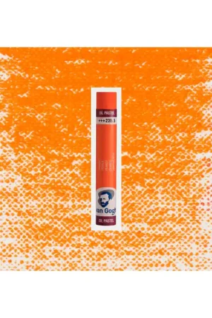 PASTEL OLEO VAN GOGH ANARANJADO Solo Hoy