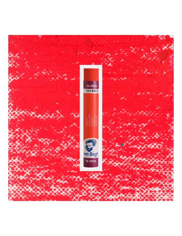 PASTEL OLEO VAN GOGH ESCARLATA Precio De Oferta