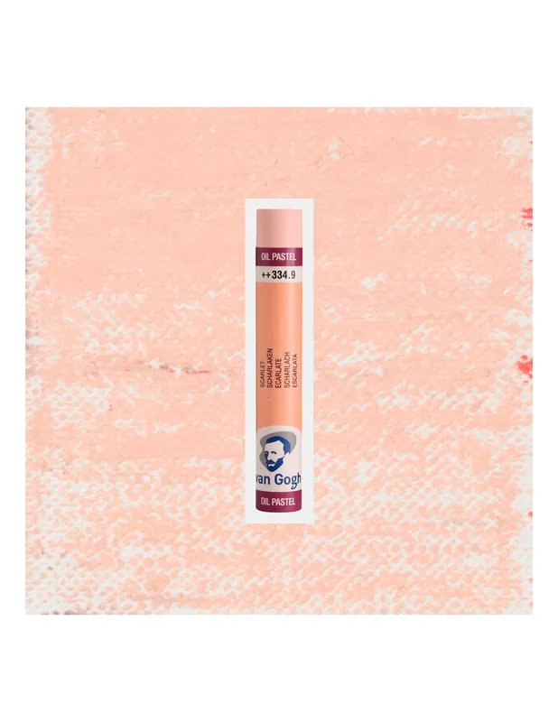 Oferta PASTEL OLEO VAN GOGH ESCARLATA