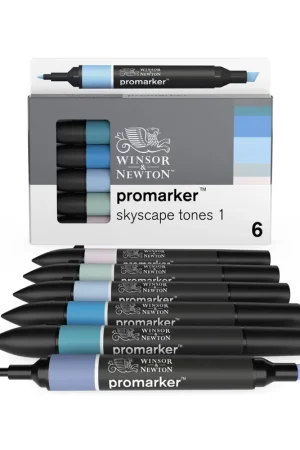 WINSOR & NEWTON PROMARKER 6 TONOS CIELO 1 Precio Bajo