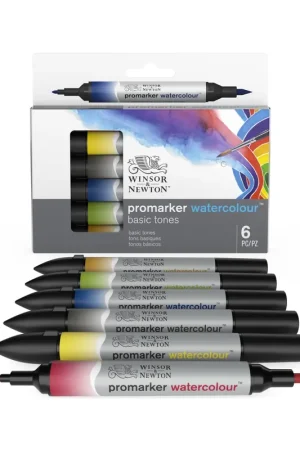 WINSOR & NEWTON PROMARKER WATER SET 6 CLASICO Compra Ahora