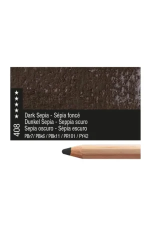 Oferta Limitada LAPICERO PASTEL CARAN D´ACHE - SEPIA OSCURO