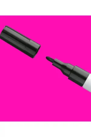 ACRILICO ROTULADOR PUNTA FINO REDONDO 1,2 MM ROSA FLUORESCENTE Entrega Rápida