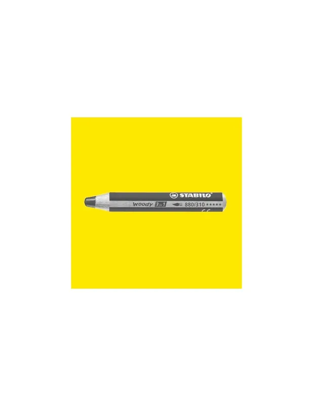 STABILO WOODY 3 EN 1 - AMARILLO Últimas Unidades