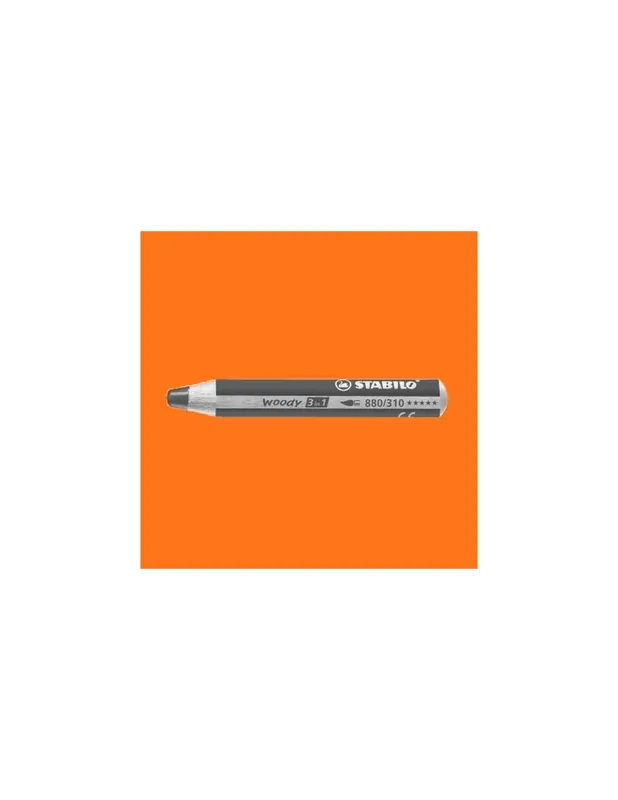 Disponible Ahora STABILO WOODY 3 EN 1 - NARANJA