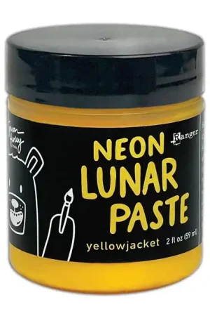 Original Neon Lunar Paste Yellow Jacket. Pasta de Textura Simon Hurley