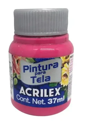 PINTURA TELA ACRILEX Nº542 ROSA OSCURO Precio De Oferta