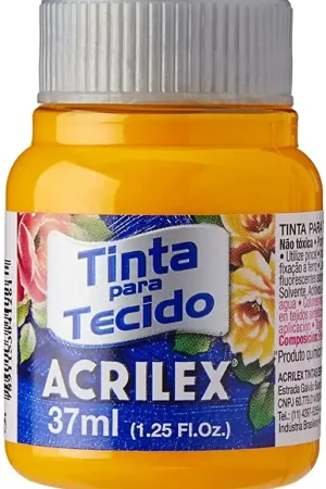 Moderno PINTURA TELA ACRILEX Nº505 AMARILLO ORO