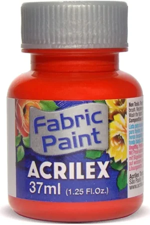 PINTURA TELA ACRILEX Nº507 ROJO FUEGO Novedad