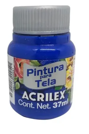 PINTURA TELA ACRILEX Nº543 AZUL ULTRAMAR Oferta Flash