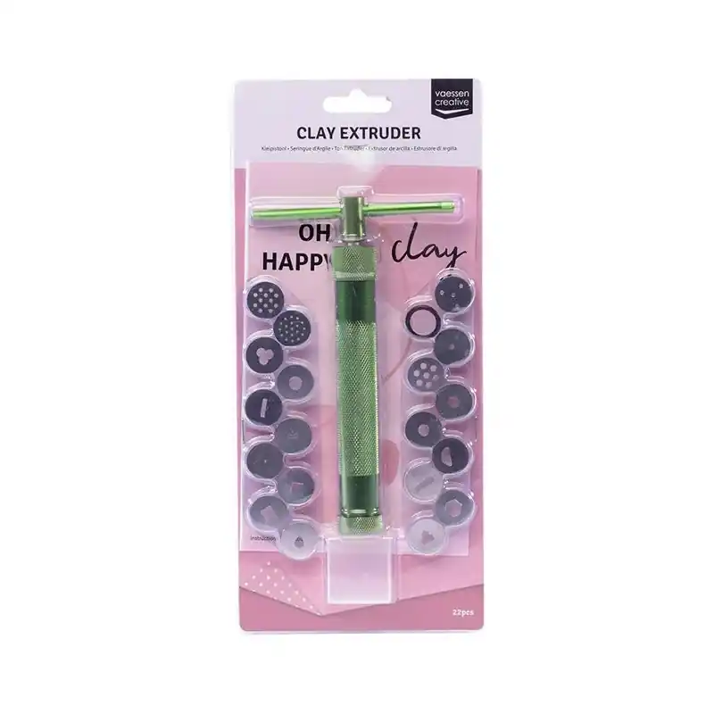 Ordenar Ahora Mismo Extrusionadora para arcilla 22 piezas